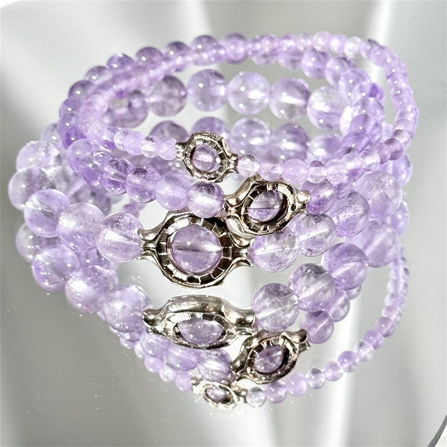 Lavender Amethyst Bracelet