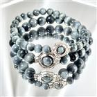 Bracelet En Œil De Faucon Gris