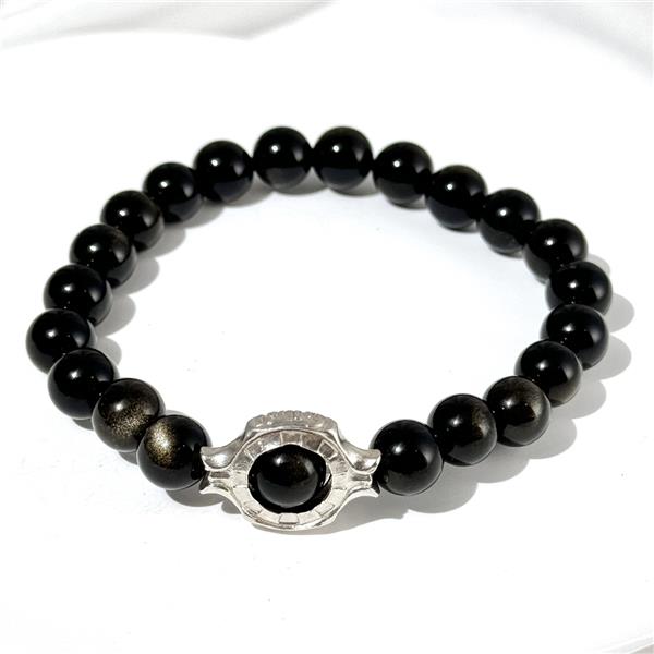 Golden Obsidian Bracelet