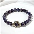 Bracelet En Perles D'iolite Saignante