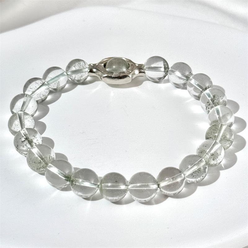 Bracelet En Quartz Fantôme Vert Stellaria