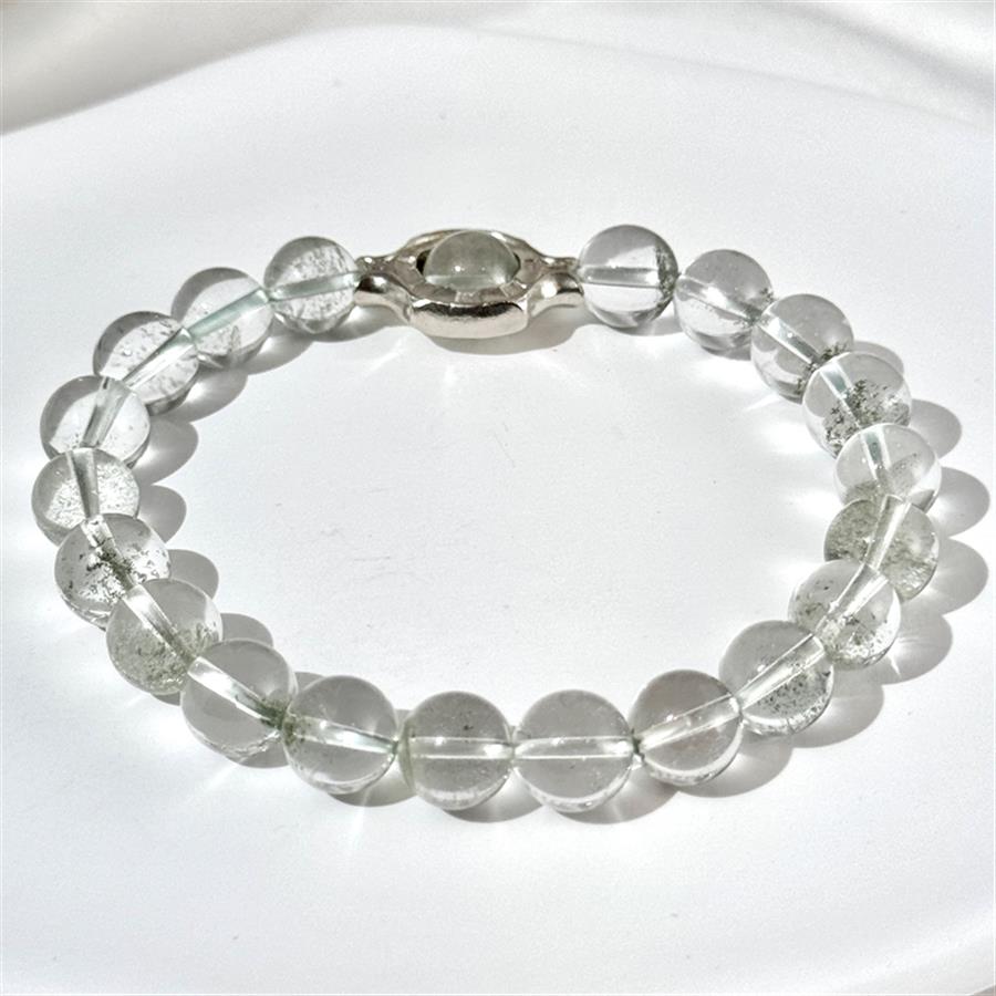 Bracelet En Quartz Fantôme Vert Stellaria