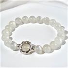 Bracelet En Perles De Pierre De Lune
