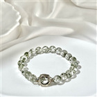 Layered Green Phantom Quartz Bracelet