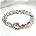 Ice-type Super Seven Rutilated Quartz Bracelet