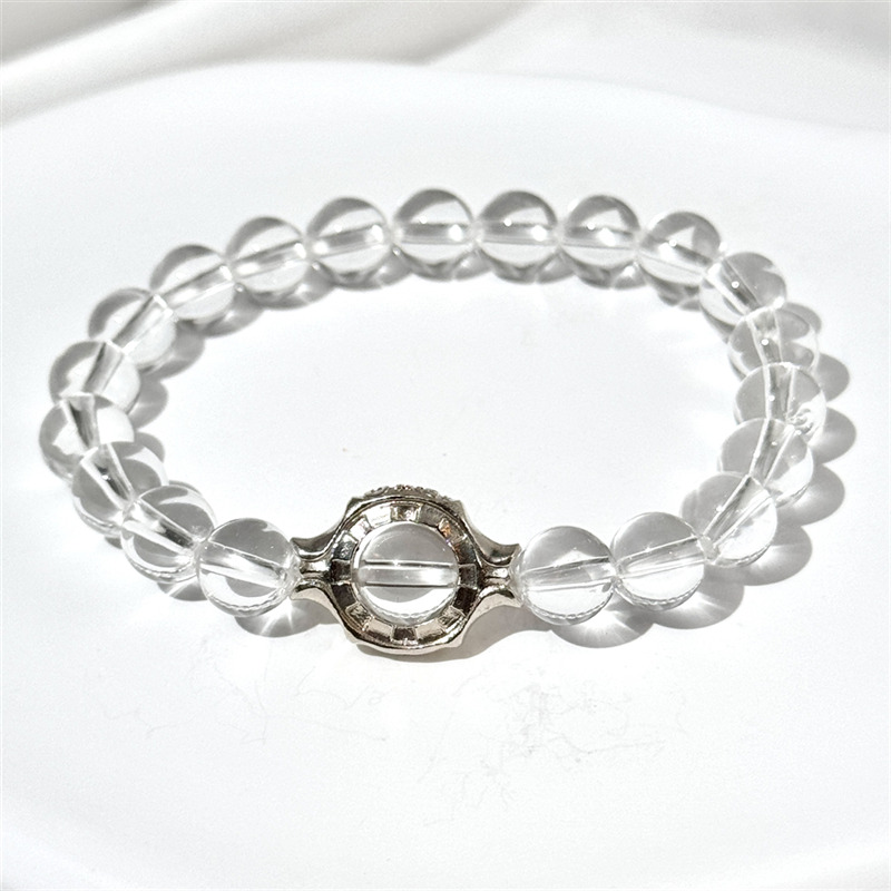 Bracelet En Quartz Clair