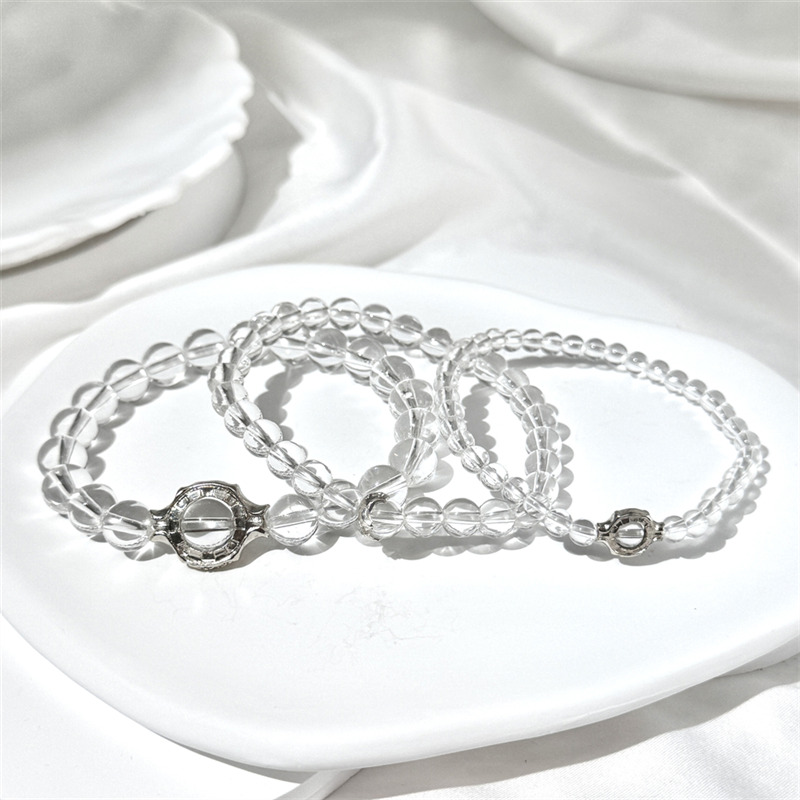 Bracelet En Quartz Clair