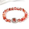 Red Hematoid Quartz Bracelet