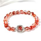 Red Hematoid Quartz Bracelet