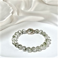 Bracelet En Quartz Fantôme Vert Stratifié