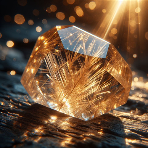 Golden Rutilated Quartz: The Symbol Of Wealth And Energy