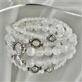 Bracelet En Perles De Pierre De Lune