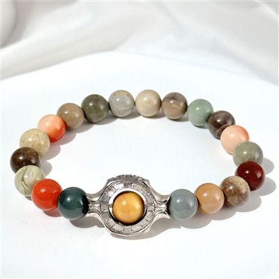 Bracelet En Perles D'alashan