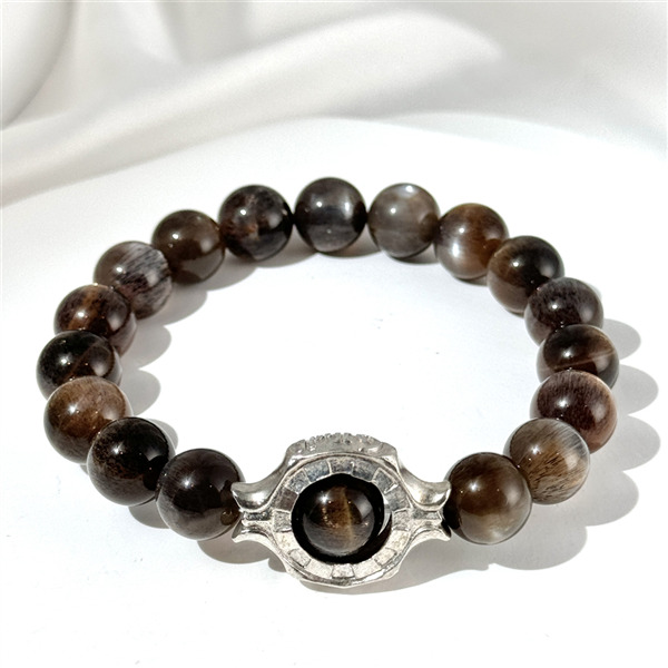 Black Sunstone Bracelet