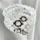 Glassy Blue Moonstone Bracelet