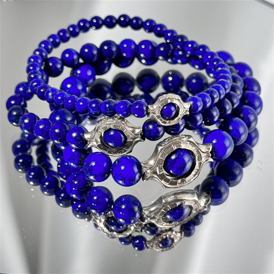 Bracelet En Lapis Lazuli