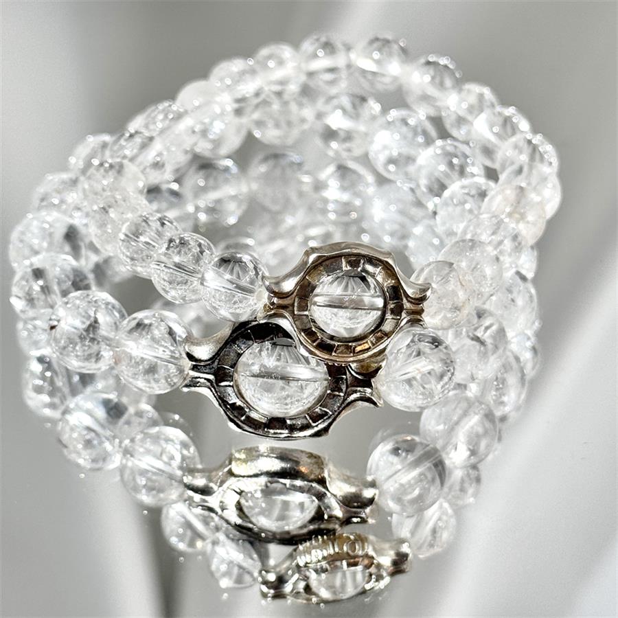 Azeztulite Quartz Bracelet