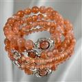 Bracelet Pierre De Lune Orange