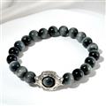 Bracelet En Œil De Faucon Gris