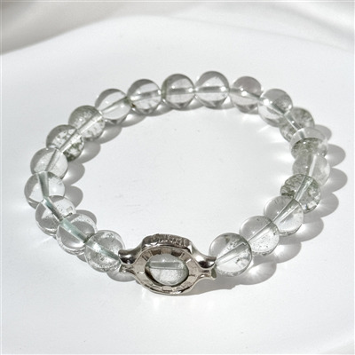 Bracelet En Quartz Fantôme Vert Stellaria