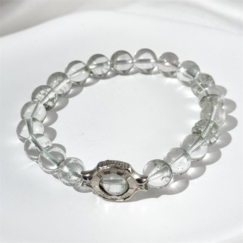 Bracelet En Quartz Fantôme Vert Stellaria