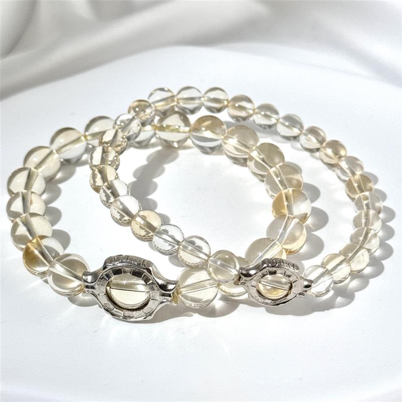 Bracelet En Perles De Citrine