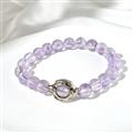 Bracelet En Améthyste Lavande