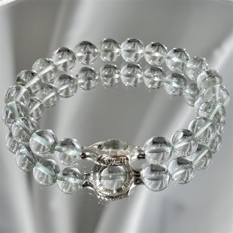 Bracelet En Quartz Fantôme Vert Stellaria