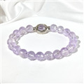 Bracelet En Améthyste Lavande