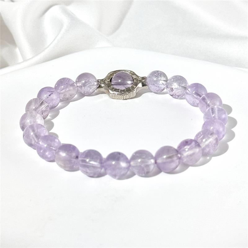Bracelet En Améthyste Lavande