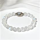 Glassy Blue Moonstone Bracelet