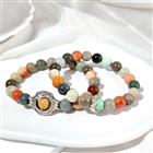 Bracelet En Perles D'alashan