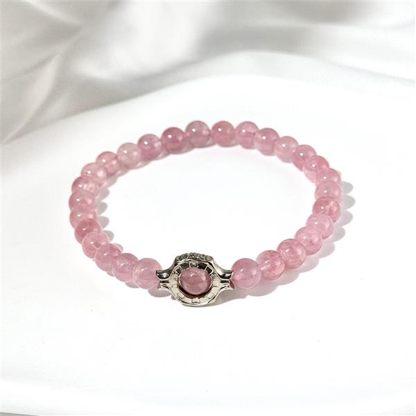 Madagascar Rose Quartz Bracelet