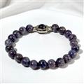 Bracelet En Perles D'iolite Saignante
