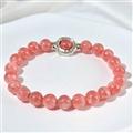 Bracelet En Perles De Rhodochrosite