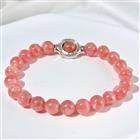 Bracelet En Perles De Rhodochrosite