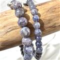 Bracelet En Perles D'iolite Saignante