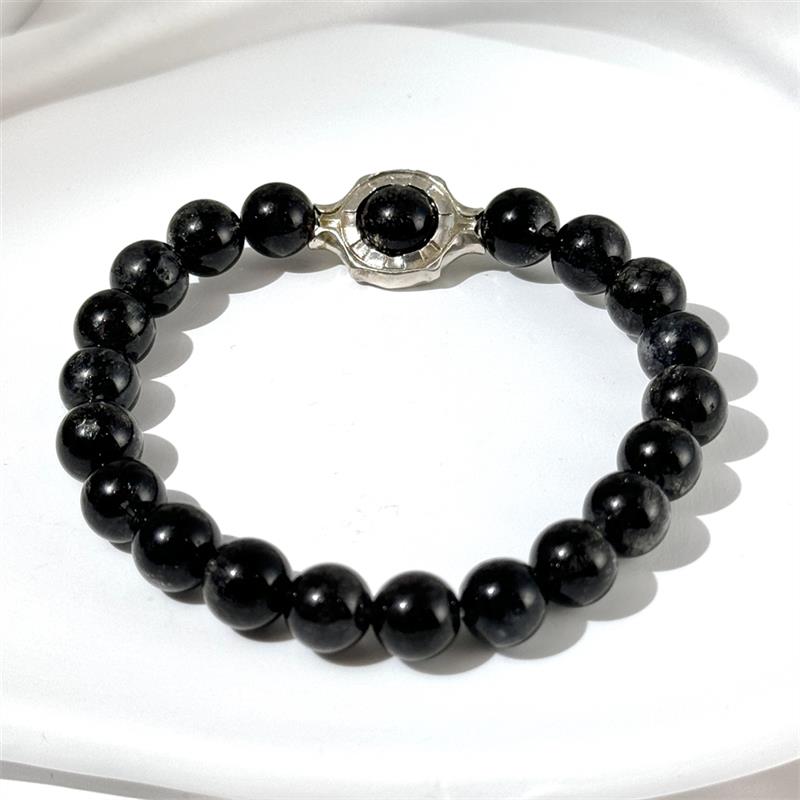 Black Rutilated Quartz Bracelet
