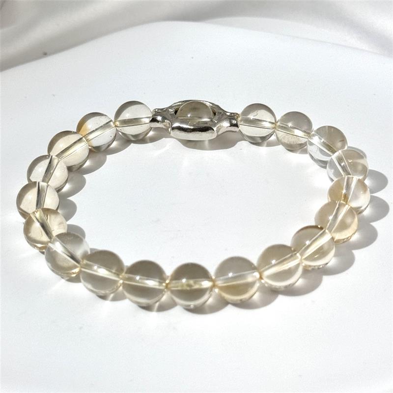 Bracelet En Perles De Citrine