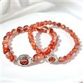 Red Hematoid Quartz Bracelet